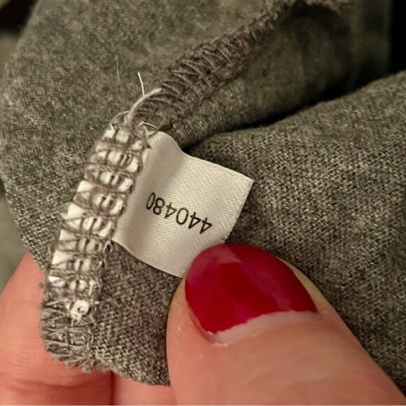 EUC 1X Addition Elle 100% Cotton Gray and Silver Moon T-Shirt - Picture 3 of 6